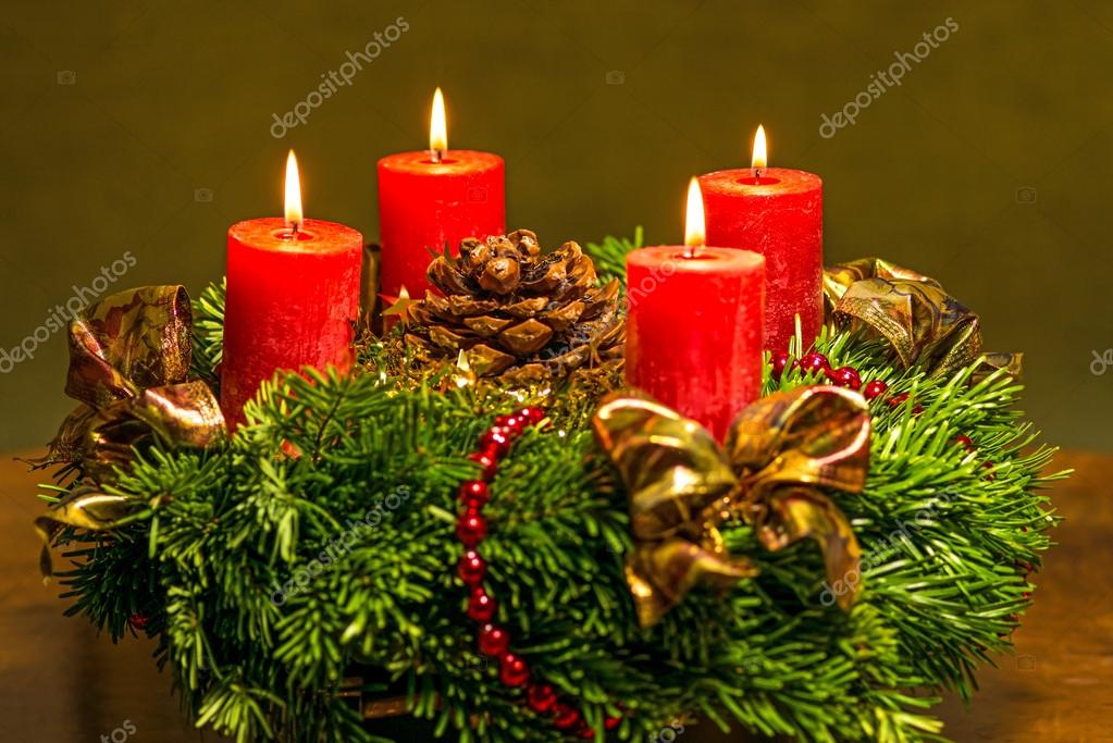 depositphotos 59211119-stock-photo-advent-wreath-with-burning-candles